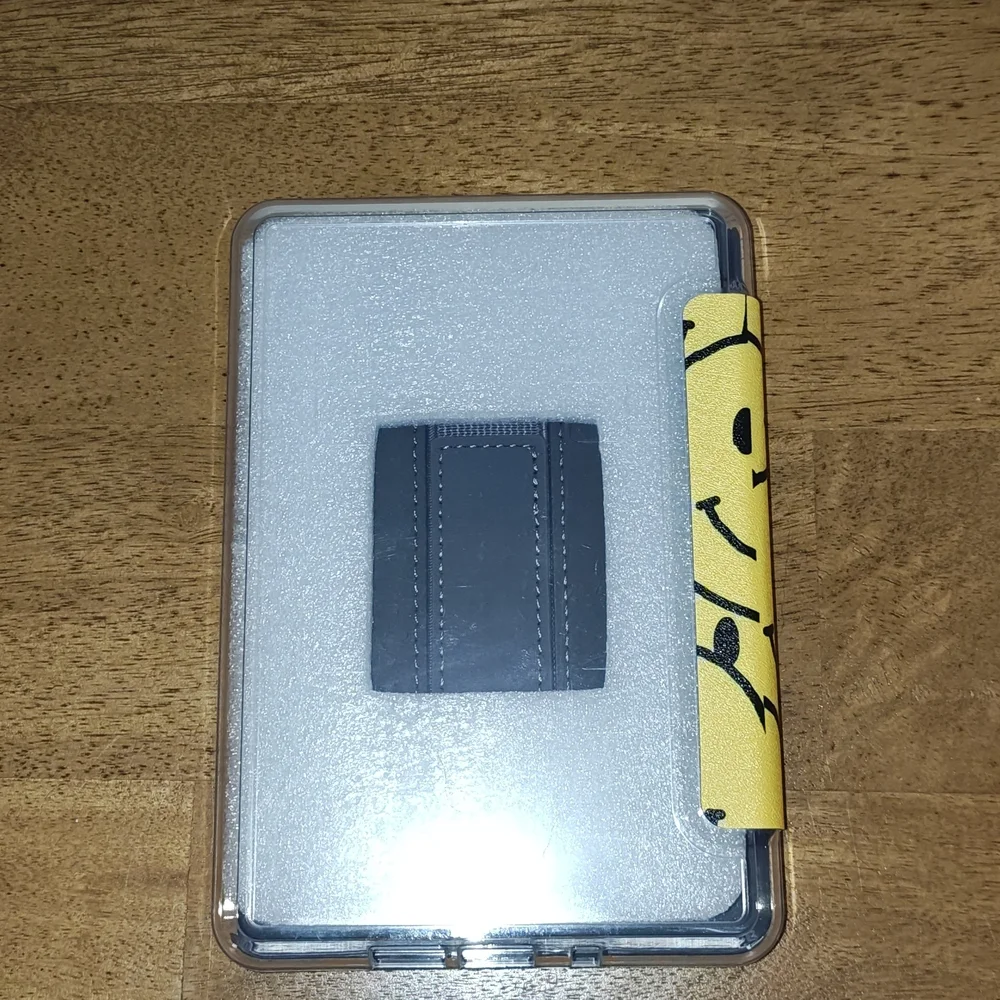 Yellow Smiley Amazon Kindle 6in Case With Hand strap